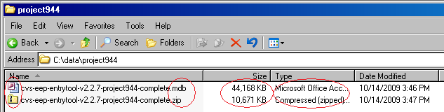 zip files format