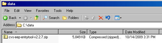 compressing zip files